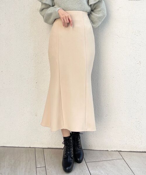 MAJESTIC LEGON(マジェスティックレゴン)の「スタイルアップマーメイドスカート(スカート・レディース・ブラック/ブラウン/ピンク/アイボリー・SMALL/MEDIUM)」の13枚目の写真