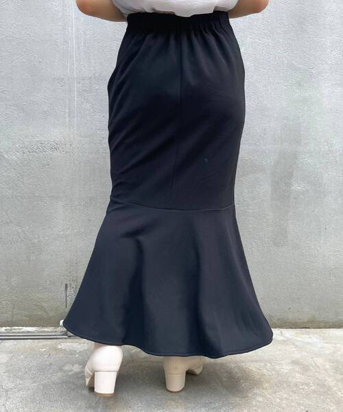 MAJESTIC LEGON(マジェスティックレゴン)の「スタイルアップマーメイドスカート(スカート・レディース・ブラック/ブラウン/ピンク/アイボリー・SMALL/MEDIUM)」の7枚目の写真