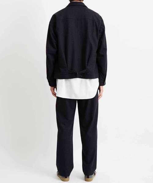 ADAM ET ROPE'(アダムエロペ)の「【Shmere】TYPE-I トラッカージャケット(ブルゾン・メンズ・グレー系その他/ブルー系その他・S/M/L)」の16枚目の写真