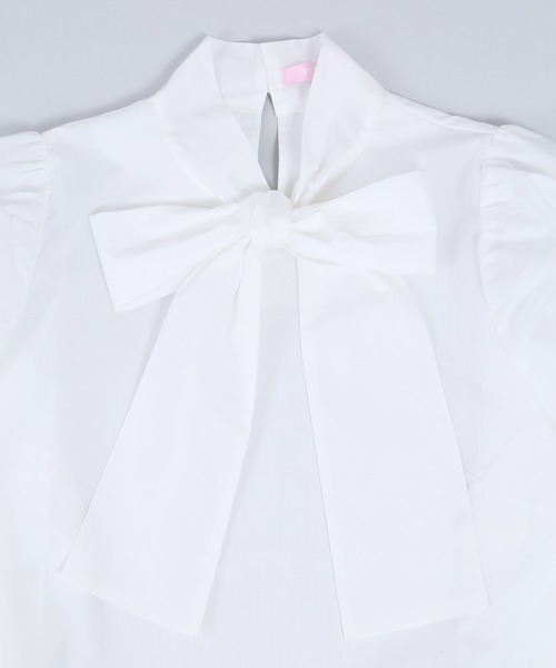 PHILLY（フィリー）の「リボン付き長袖ブラウス（シャツ/ブラウス・レディース・ホワイト/ブラック・FREE）」の16枚目の写真