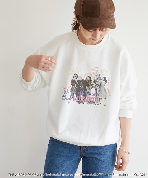 SLOBE citron.（スローブシトロン）の「SLOBE citron. The Wizard of OZ SWEAT【手洗い可能】◆（スウェット・レディース・ホワイト・FREE）」の14枚目の写真