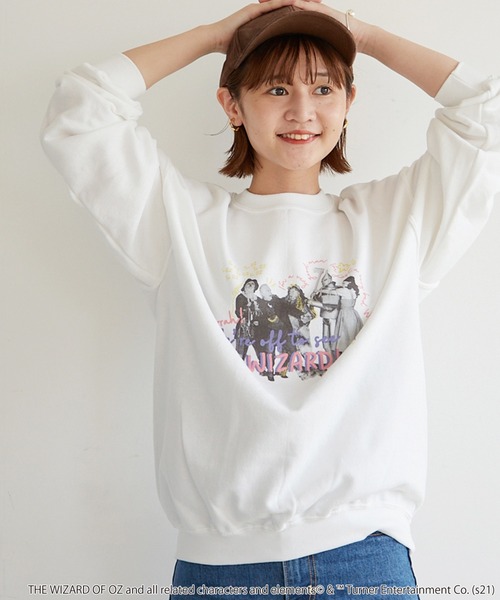 SLOBE citron.（スローブシトロン）の「SLOBE citron. The Wizard of OZ SWEAT【手洗い可能】◆（スウェット・レディース・ホワイト・FREE）」の11枚目の写真