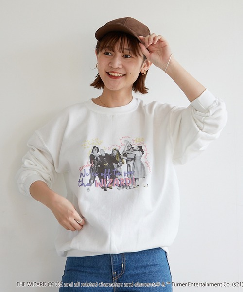 SLOBE citron.（スローブシトロン）の「SLOBE citron. The Wizard of OZ SWEAT【手洗い可能】◆（スウェット・レディース・ホワイト・FREE）」の20枚目の写真