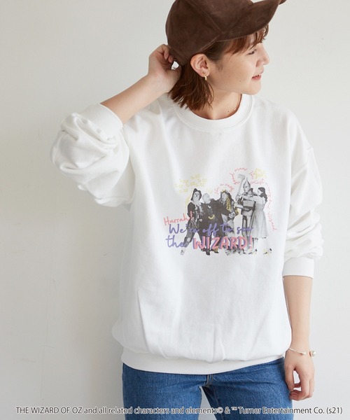 SLOBE citron.（スローブシトロン）の「SLOBE citron. The Wizard of OZ SWEAT【手洗い可能】◆（スウェット・レディース・ホワイト・FREE）」の15枚目の写真