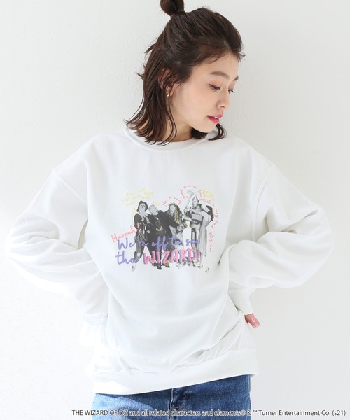 SLOBE citron.（スローブシトロン）の「SLOBE citron. The Wizard of OZ SWEAT【手洗い可能】◆（スウェット・レディース・ホワイト・FREE）」の8枚目の写真