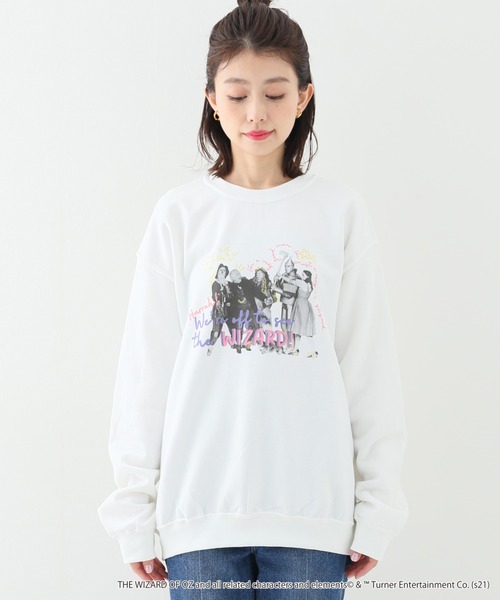 SLOBE citron.（スローブシトロン）の「SLOBE citron. The Wizard of OZ SWEAT【手洗い可能】◆（スウェット・レディース・ホワイト・FREE）」の2枚目の写真