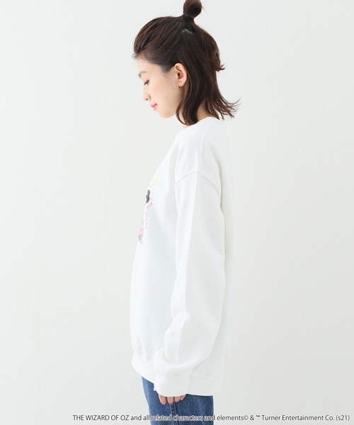 SLOBE citron.（スローブシトロン）の「SLOBE citron. The Wizard of OZ SWEAT【手洗い可能】◆（スウェット・レディース・ホワイト・FREE）」の6枚目の写真