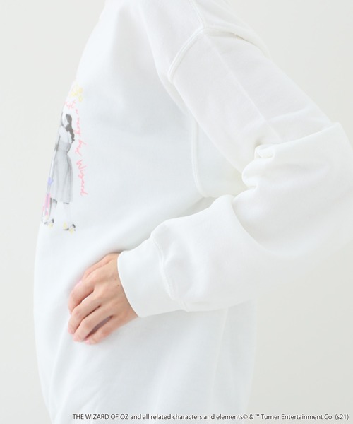 SLOBE citron.（スローブシトロン）の「SLOBE citron. The Wizard of OZ SWEAT【手洗い可能】◆（スウェット・レディース・ホワイト・FREE）」の5枚目の写真