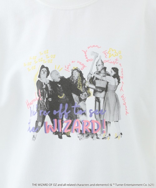 SLOBE citron.（スローブシトロン）の「SLOBE citron. The Wizard of OZ SWEAT【手洗い可能】◆（スウェット・レディース・ホワイト・FREE）」の3枚目の写真