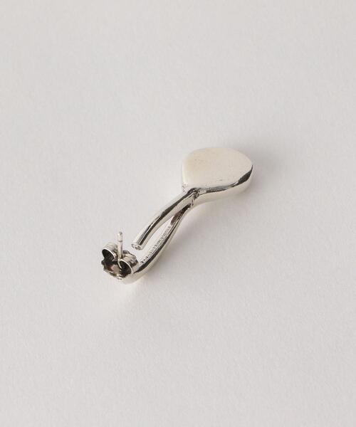 VELATTI（ヴェラッティ）の「＜VELATTI＞ストーン ピアス ◆（ピアス（両耳用）・レディース・シルバー・FREE）」の4枚目の写真