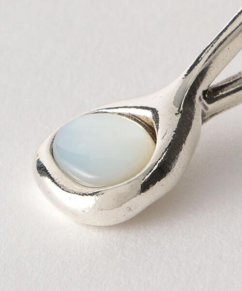 VELATTI（ヴェラッティ）の「＜VELATTI＞ストーン ピアス ◆（ピアス（両耳用）・レディース・シルバー・FREE）」の5枚目の写真