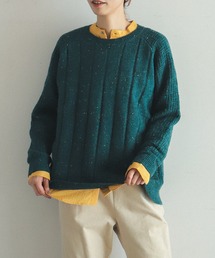FIL DE FER | カラーネップ　ラグランニット(ニット/セーター)