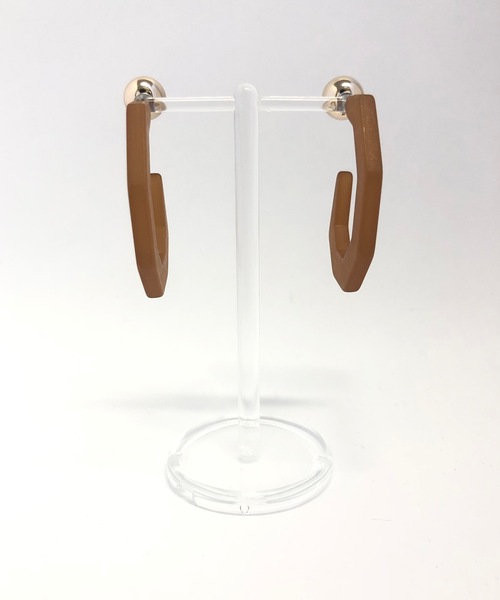 KONVINI(コンビニ)の「【ALP 】2wayアクリルピアス / 10007(ピアス(両耳用)・レディース・ホワイト/ベージュ/グリーン/ブルーグレー/ブラウン・FREE)」の15枚目の写真