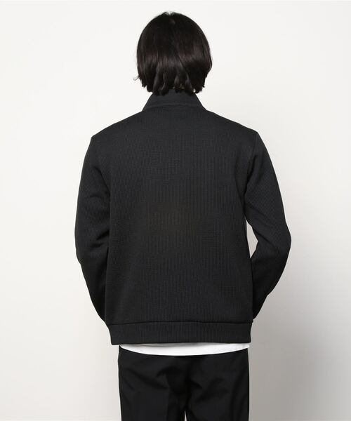PUMA(プーマ)の「プーマ PUMA ゴルフコンビネーショングラフィックフルジップブルゾン_(ニット/セーター・メンズ・ネイビー/ブラック・M/LL/L)」の5枚目の写真