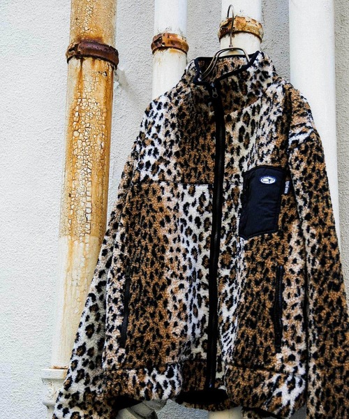 Ocean Pacific（オーシャンパシフィック）の「『別注』Ocean Pacific×Sonny Label　ボアブルゾン（ブルゾン・メンズ・ブラック/グリーン/ブラウン系その他/アニマル・MEDIUM/LARGE）」の20枚目の写真