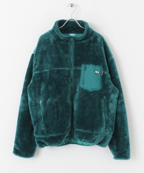 Ocean Pacific（オーシャンパシフィック）の「『別注』Ocean Pacific×Sonny Label　ボアブルゾン（ブルゾン・メンズ・ブラック/グリーン/ブラウン系その他/アニマル・MEDIUM/LARGE）」の21枚目の写真