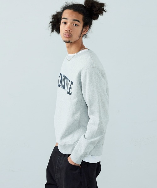 Alpha Industries(アルファインダストリーズ)の「ヴィンテージクルーネックスウェット(スウェット・メンズ・ブラック/ヘザーグレー/ネイビー・MEDIUM/LARGE/X-LARGE)」の10枚目の写真