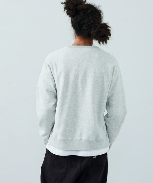 Alpha Industries(アルファインダストリーズ)の「ヴィンテージクルーネックスウェット(スウェット・メンズ・ブラック/ヘザーグレー/ネイビー・MEDIUM/LARGE/X-LARGE)」の11枚目の写真