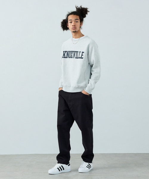 Alpha Industries(アルファインダストリーズ)の「ヴィンテージクルーネックスウェット(スウェット・メンズ・ブラック/ヘザーグレー/ネイビー・MEDIUM/LARGE/X-LARGE)」の22枚目の写真