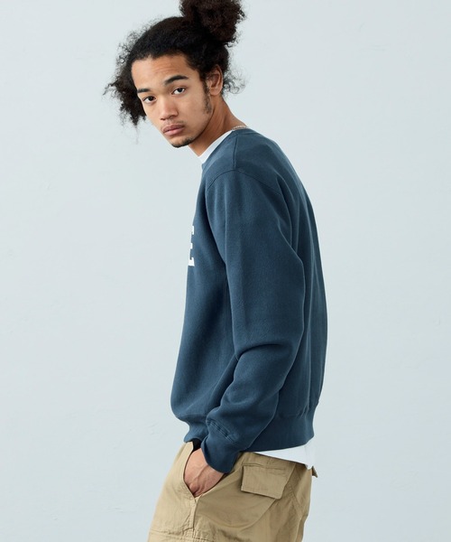 Alpha Industries(アルファインダストリーズ)の「ヴィンテージクルーネックスウェット(スウェット・メンズ・ブラック/ヘザーグレー/ネイビー・MEDIUM/LARGE/X-LARGE)」の14枚目の写真