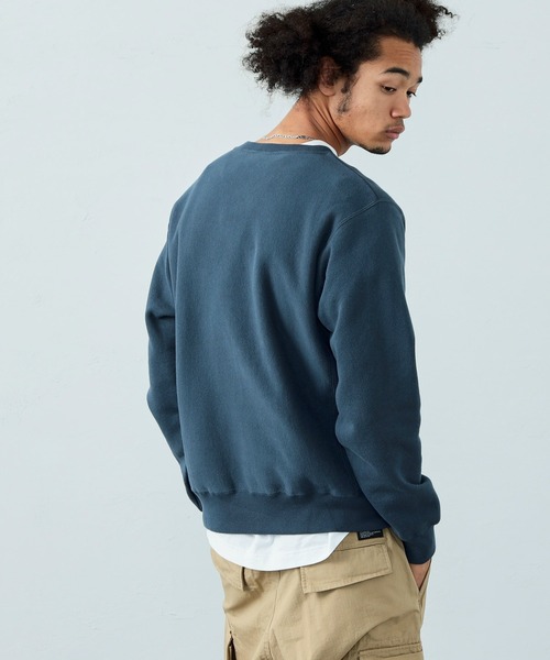 Alpha Industries(アルファインダストリーズ)の「ヴィンテージクルーネックスウェット(スウェット・メンズ・ブラック/ヘザーグレー/ネイビー・MEDIUM/LARGE/X-LARGE)」の15枚目の写真