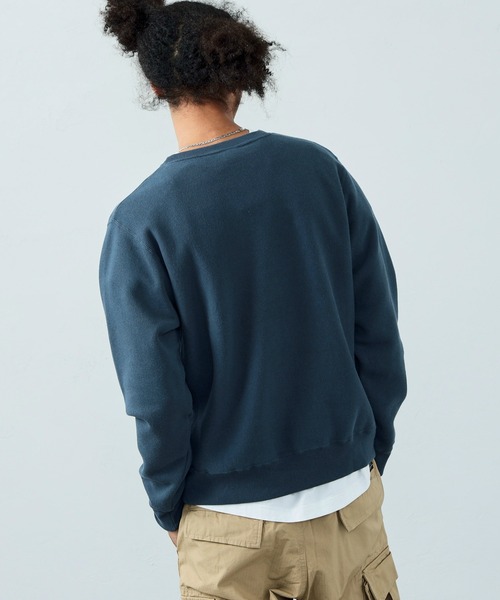 Alpha Industries(アルファインダストリーズ)の「ヴィンテージクルーネックスウェット(スウェット・メンズ・ブラック/ヘザーグレー/ネイビー・MEDIUM/LARGE/X-LARGE)」の16枚目の写真