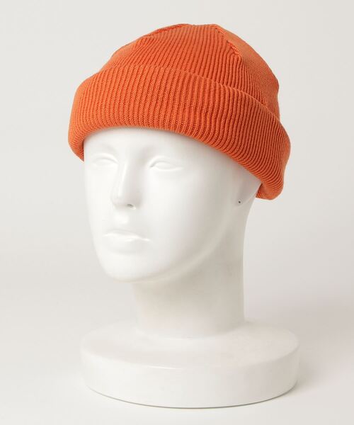 COLLECTORS(コレクターズ)の「RACAL Standard Collection Roll Knit Cap ラカル ロールニットキャップ RL-18-935(ニットキャップ/ビーニー・メンズ・ブラック/ベージュ/オレンジ/チャコール・ONE SIZE)」の4枚目の写真