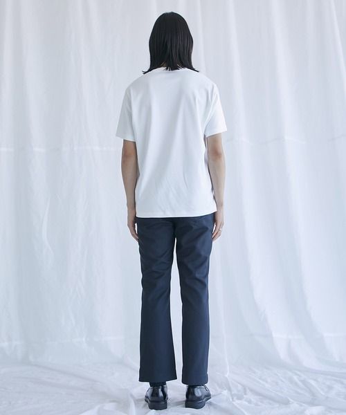 PUBLIC TOKYO（パブリックトウキョウ）の「タフスラ フレアスラックス / フレアパンツ（スラックス・メンズ・ネイビー/ブラウン/ライトベージュ・1/2/3）」の18枚目の写真