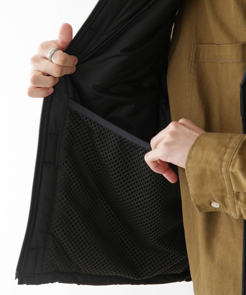 WILD THINGS（ワイルドシングス）の「『別注』WILDTHINGS×Sonny Label　MONSTER VEST（ダウンベスト・メンズ・カーキ/ブラック・MEDIUM/LARGE）」の5枚目の写真