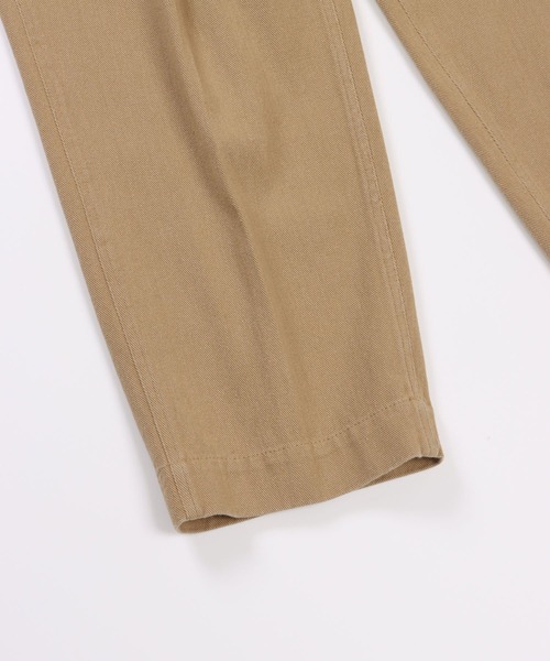 FIDELITY（フィデリティ）の「2-TUCK CHINO TROUSERS / 2タックチノトラウザーズ（チノパンツ・メンズ・キナリ/ブラック/ベージュ・MEDIUM/LARGE/X-LARGE）」の16枚目の写真