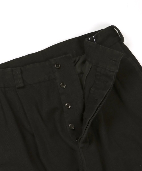 FIDELITY（フィデリティ）の「2-TUCK CHINO TROUSERS / 2タックチノトラウザーズ（チノパンツ・メンズ・キナリ/ブラック/ベージュ・MEDIUM/LARGE/X-LARGE）」の11枚目の写真