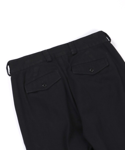 FIDELITY（フィデリティ）の「2-TUCK CHINO TROUSERS / 2タックチノトラウザーズ（チノパンツ・メンズ・キナリ/ブラック/ベージュ・MEDIUM/LARGE/X-LARGE）」の14枚目の写真