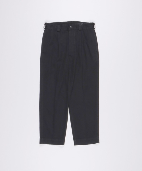 FIDELITY（フィデリティ）の「2-TUCK CHINO TROUSERS / 2タックチノトラウザーズ（チノパンツ・メンズ・キナリ/ブラック/ベージュ・MEDIUM/LARGE/X-LARGE）」の18枚目の写真