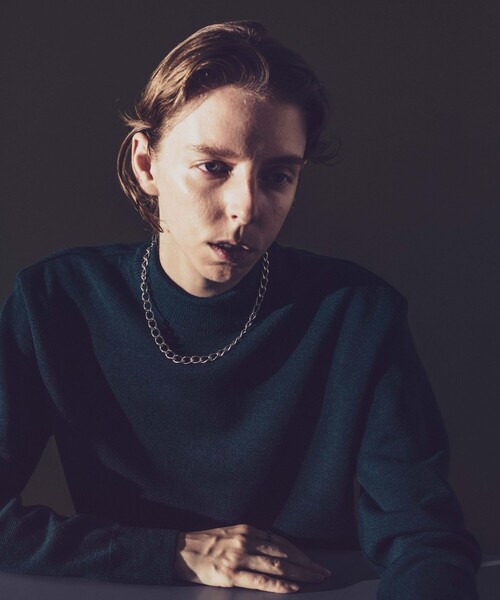 and cloud（アンドクラウド）の「Curb Chain Necklace S（ネックレス・レディース・ブラック/シルバー/イエローゴールド・FREE）」の8枚目の写真