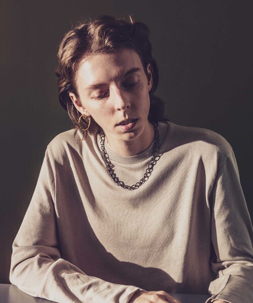 and cloud（アンドクラウド）の「Curb Chain Necklace S（ネックレス・レディース・ブラック/シルバー/イエローゴールド・FREE）」の14枚目の写真