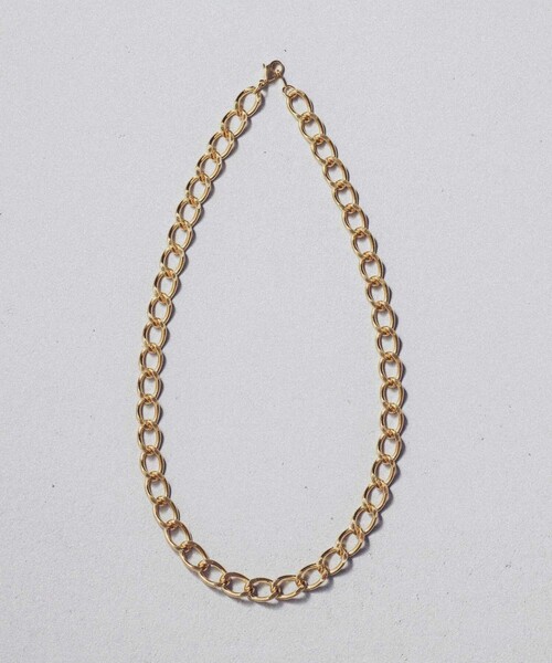 and cloud（アンドクラウド）の「Curb Chain Necklace S（ネックレス・レディース・ブラック/シルバー/イエローゴールド・FREE）」の16枚目の写真