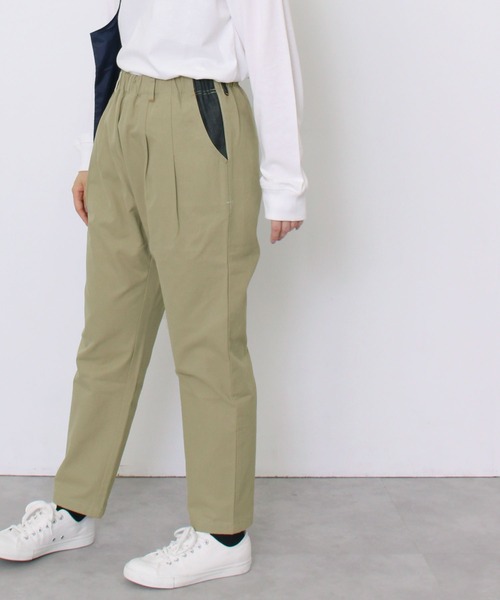 POU DOU DOU（プードゥドゥ）の「normesアーミークロスとりポケットパンツ（その他パンツ・レディース・オリーブ/インディゴブルー/ブルー/ダークグレー/キナリ・3）」の6枚目の写真