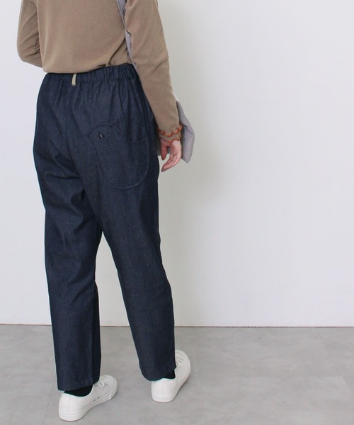 POU DOU DOU（プードゥドゥ）の「normesアーミークロスとりポケットパンツ（その他パンツ・レディース・オリーブ/インディゴブルー/ブルー/ダークグレー/キナリ・3）」の14枚目の写真