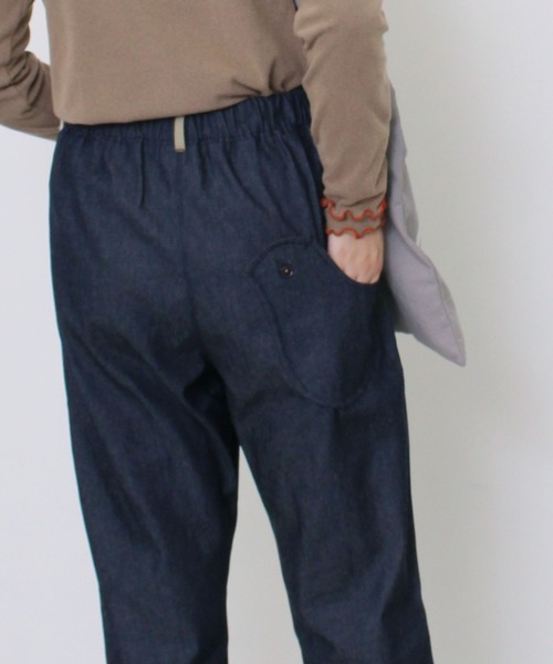 POU DOU DOU（プードゥドゥ）の「normesアーミークロスとりポケットパンツ（その他パンツ・レディース・オリーブ/インディゴブルー/ブルー/ダークグレー/キナリ・3）」の17枚目の写真
