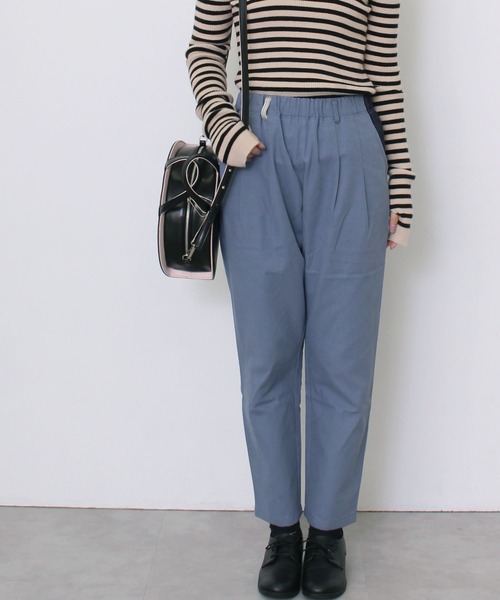 POU DOU DOU（プードゥドゥ）の「normesアーミークロスとりポケットパンツ（その他パンツ・レディース・オリーブ/インディゴブルー/ブルー/ダークグレー/キナリ・3）」の21枚目の写真