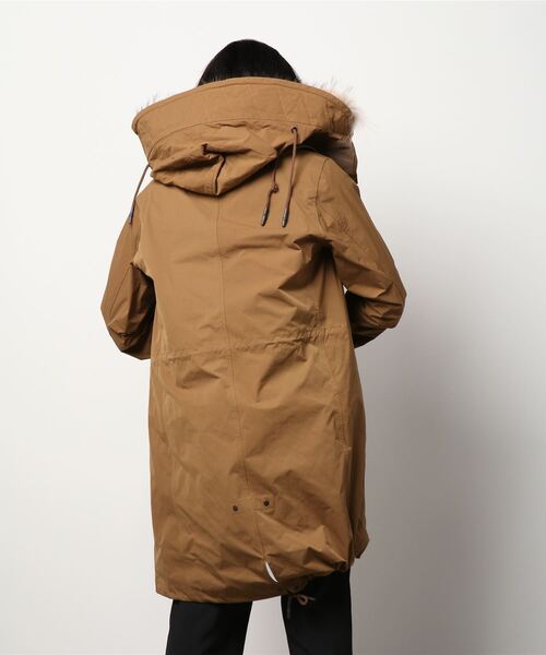 junhashimoto（ジュンハシモト）の「junhashimoto（ジュンハシモト）4WAY WRAP MODS COAT ラップモッズコート（ステンカラーコート・メンズ・ブラック/キャメル・4/3/5）」の17枚目の写真