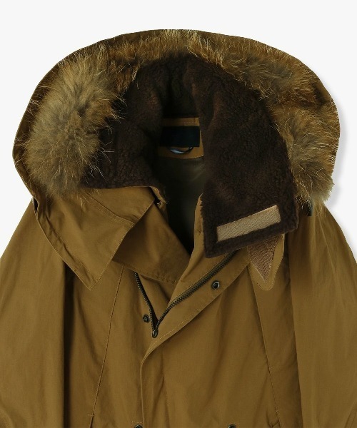 junhashimoto（ジュンハシモト）の「junhashimoto（ジュンハシモト）4WAY WRAP MODS COAT ラップモッズコート（ステンカラーコート・メンズ・ブラック/キャメル・4/3/5）」の3枚目の写真