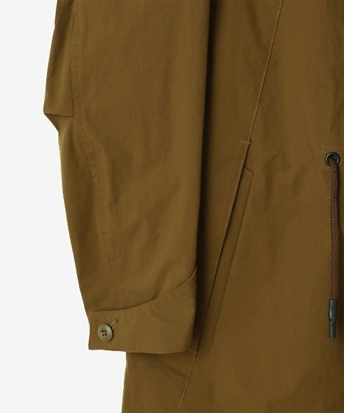 junhashimoto（ジュンハシモト）の「junhashimoto（ジュンハシモト）4WAY WRAP MODS COAT ラップモッズコート（ステンカラーコート・メンズ・ブラック/キャメル・4/3/5）」の5枚目の写真