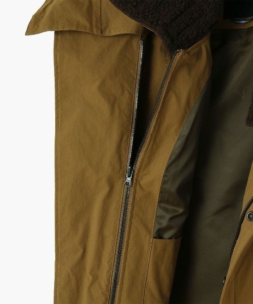 junhashimoto（ジュンハシモト）の「junhashimoto（ジュンハシモト）4WAY WRAP MODS COAT ラップモッズコート（ステンカラーコート・メンズ・ブラック/キャメル・4/3/5）」の7枚目の写真