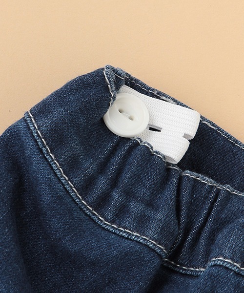 kladskap（クレードスコープ）の「ウサギ刺しゅうロング丈テーパードパンツ（その他パンツ・キッズ・ネイビー/ベージュ・120cm/100cm/110cm/90cm）」の10枚目の写真