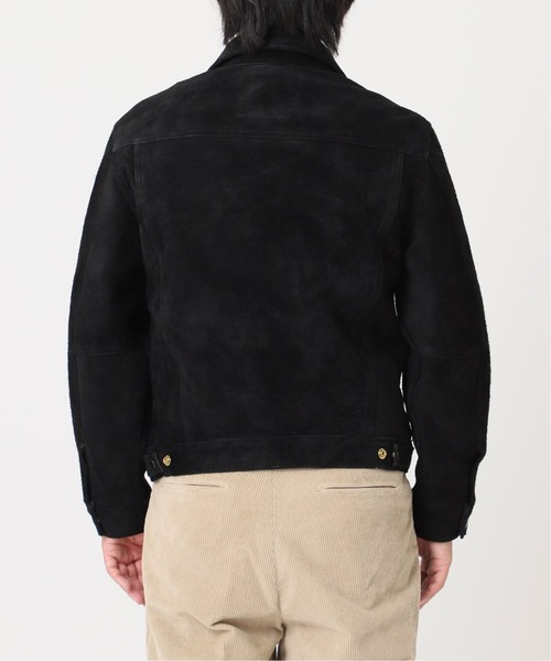 VANSON(ヴァンソン)の「【VANSON / バンソン × JS】別注 TRUCKER JACKET- BACKSKIN(ブルゾン・メンズ・ブラック・44/42/46)」の21枚目の写真