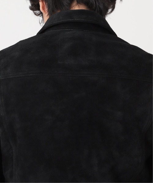 VANSON(ヴァンソン)の「【VANSON / バンソン × JS】別注 TRUCKER JACKET- BACKSKIN(ブルゾン・メンズ・ブラック・44/42/46)」の22枚目の写真
