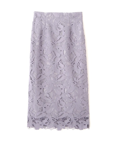 PROPORTION BODY DRESSING(プロポーションボディドレッシング)の「ロングナローレーススカート / 1212120001(スカート・レディース・ベージュ/オフホワイト/ブルー系その他・MEDIUM/SMALL)」の13枚目の写真