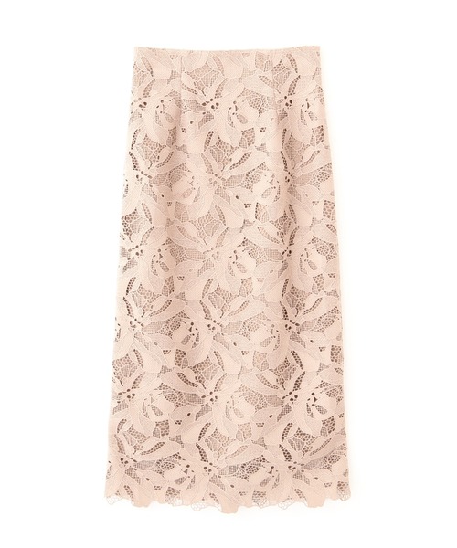 PROPORTION BODY DRESSING(プロポーションボディドレッシング)の「ロングナローレーススカート / 1212120001(スカート・レディース・ベージュ/オフホワイト/ブルー系その他・MEDIUM/SMALL)」の18枚目の写真