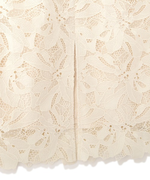 PROPORTION BODY DRESSING(プロポーションボディドレッシング)の「ロングナローレーススカート / 1212120001(スカート・レディース・ベージュ/オフホワイト/ブルー系その他・MEDIUM/SMALL)」の20枚目の写真